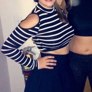 Long Sleeve Crop Top